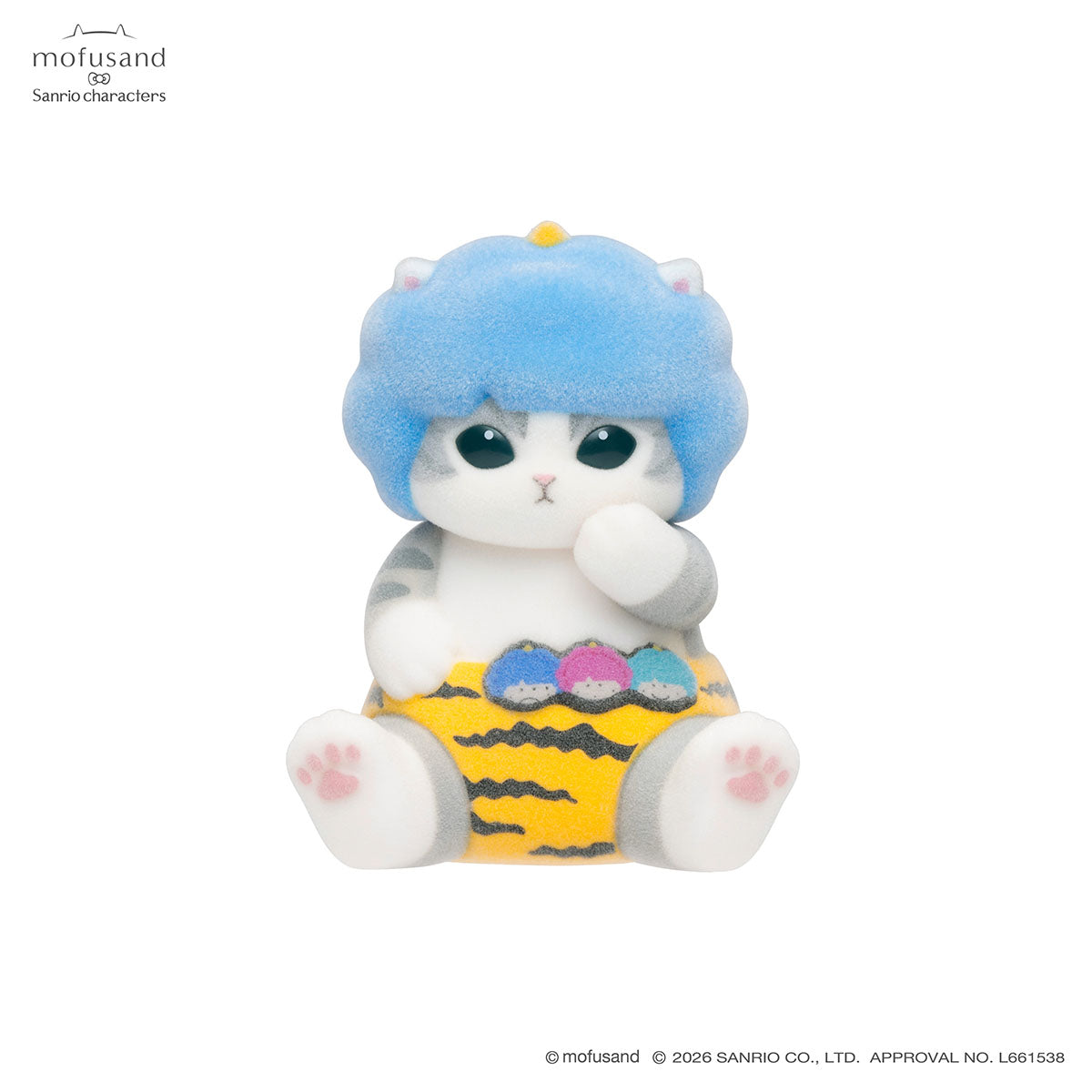 mofusand x Sanrio Characters Fluffy Flocky Figure Collection Vol. 1