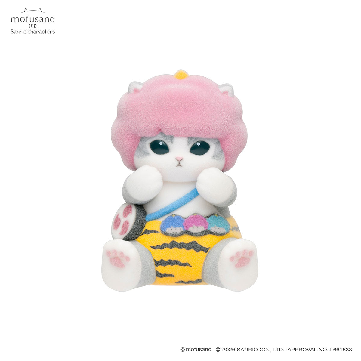 mofusand x Sanrio Characters Fluffy Flocky Figure Collection Vol. 1