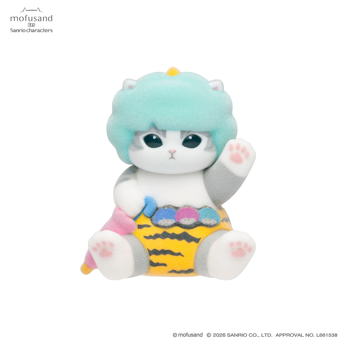 mofusand x Sanrio Characters Fluffy Flocky Figure Collection Vol. 1