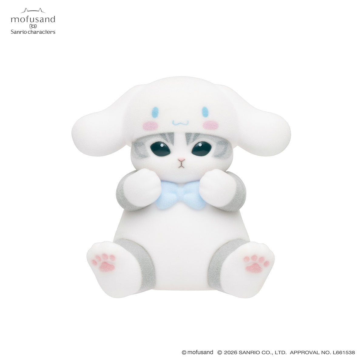mofusand x Sanrio Characters Flocking Figure Collection Vol 2
