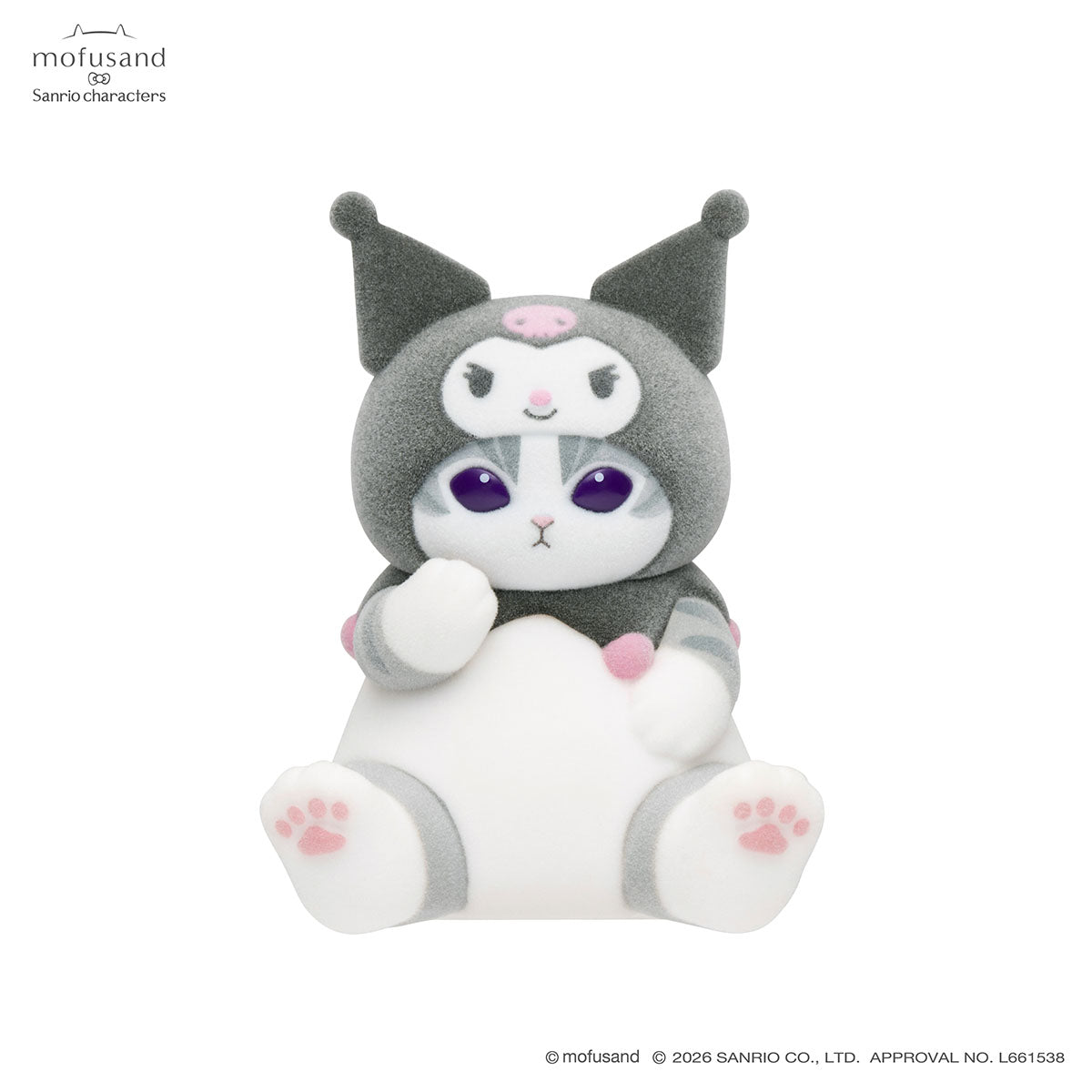 mofusand x Sanrio Characters Flocking Figure Collection Vol 2