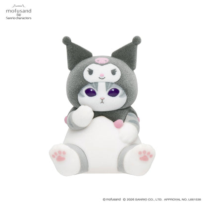 mofusand x Sanrio Characters Flocking Figure Collection Vol 2