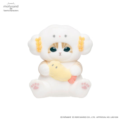 mofusand x Sanrio Characters Flocking Figure Collection Vol 2