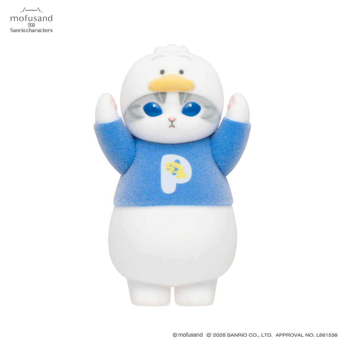 mofusand x Sanrio Characters Flocking Figure Collection Vol 2