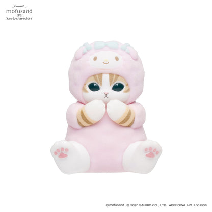 mofusand x Sanrio Characters Flocking Figure Collection Vol 2