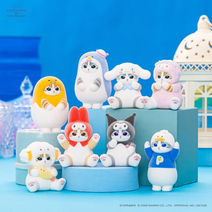mofusand x Sanrio Characters Flocking Figure Collection Vol 2