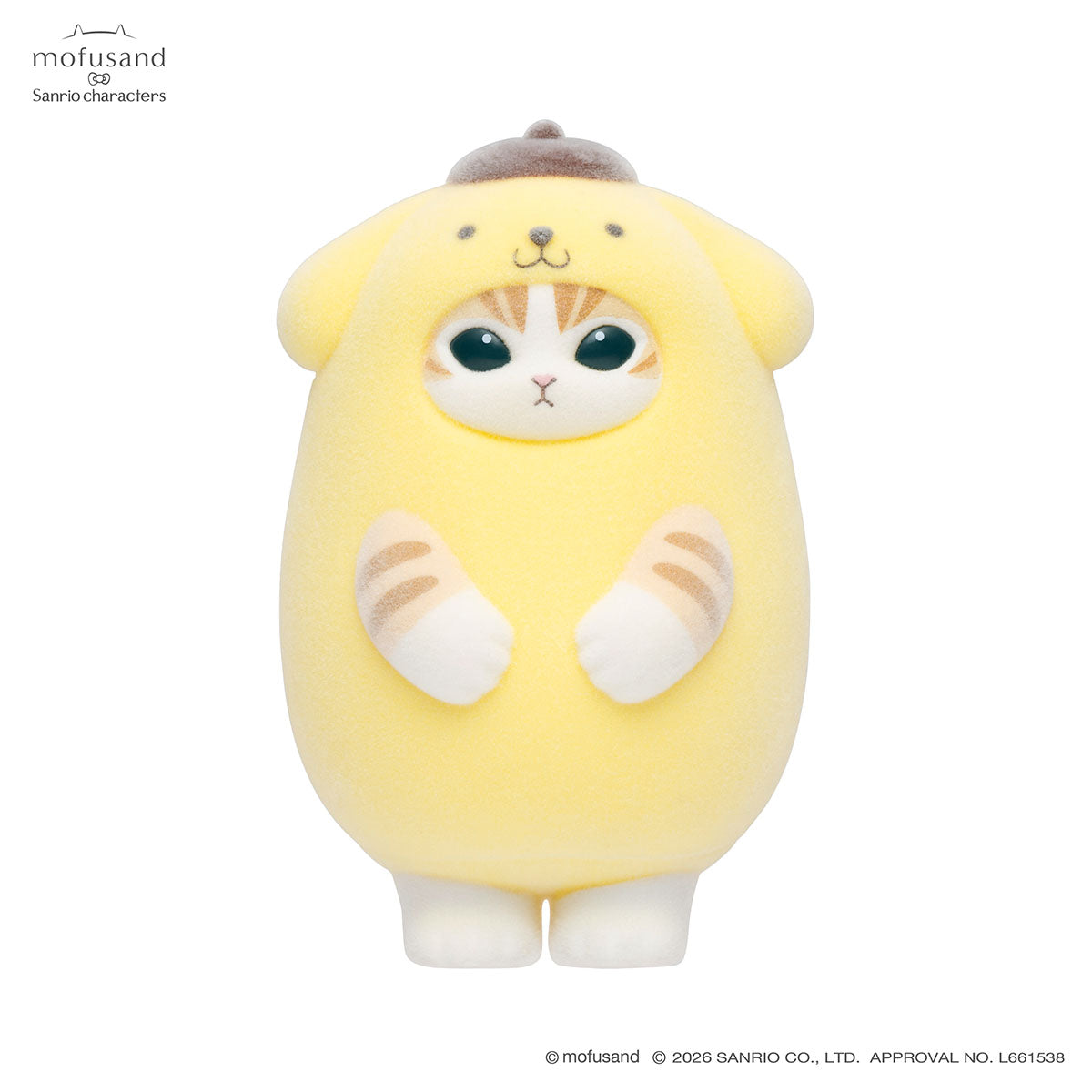 Mofusand x Sanrio Characters Flocked Figure Collection Vol. 3