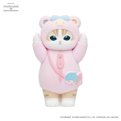 Mofusand x Sanrio Characters Flocked Figure Collection Vol. 3