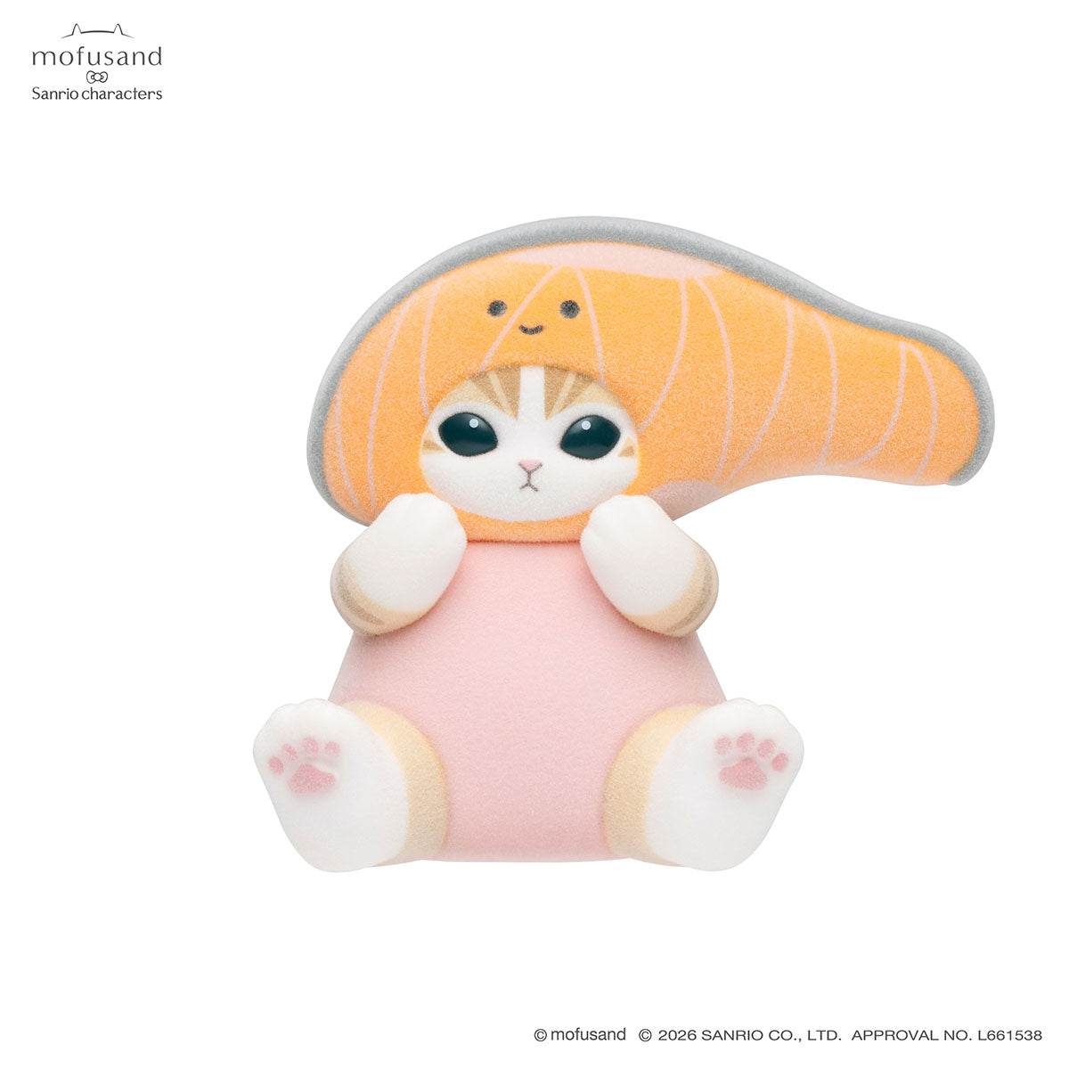 Mofusand x Sanrio Characters Flocked Figure Collection Vol. 3