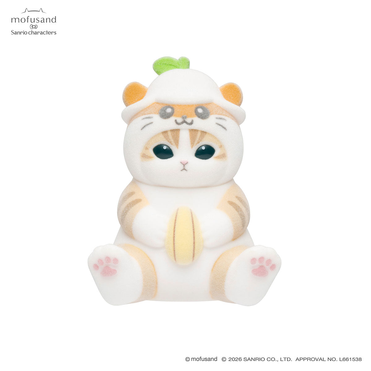 Mofusand x Sanrio Characters Flocked Figure Collection Vol. 3