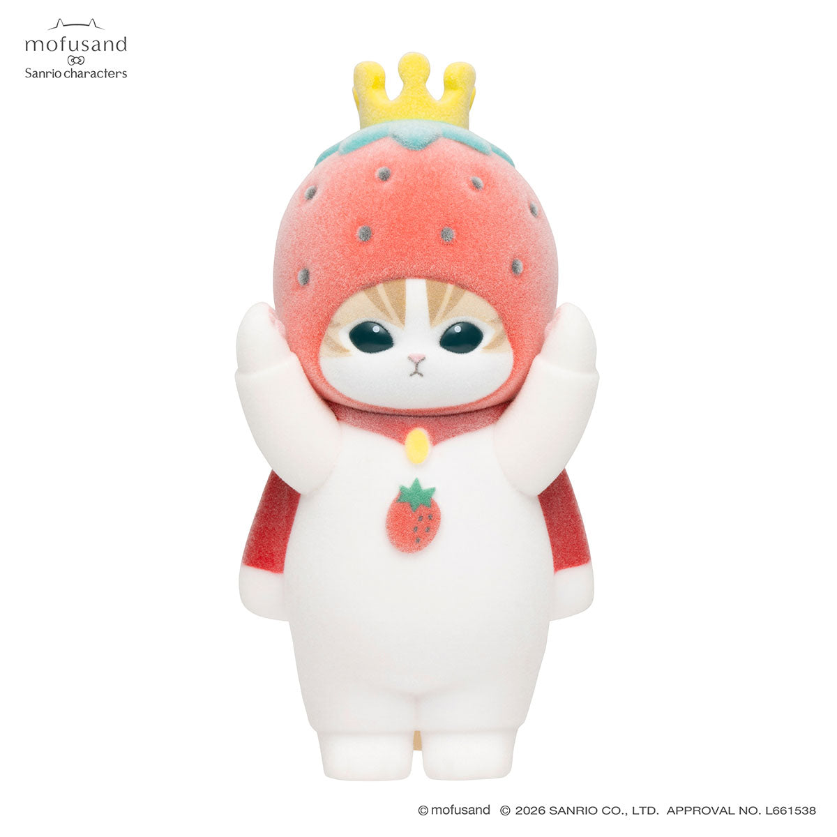 Mofusand x Sanrio Characters Flocked Figure Collection Vol. 3