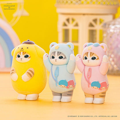 Mofusand x Sanrio Characters Flocked Figure Collection Vol. 3
