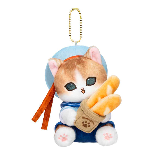 Mofusand Journey Parisien Meow Plush Key Chain