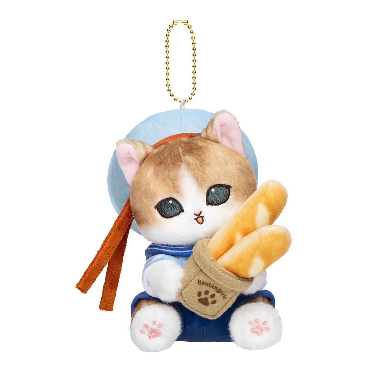 Mofusand Journey Parisien Meow Plush Key Chain
