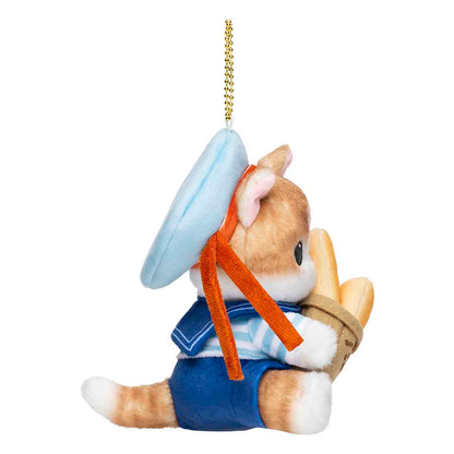 Mofusand Journey Parisien Meow Plush Key Chain