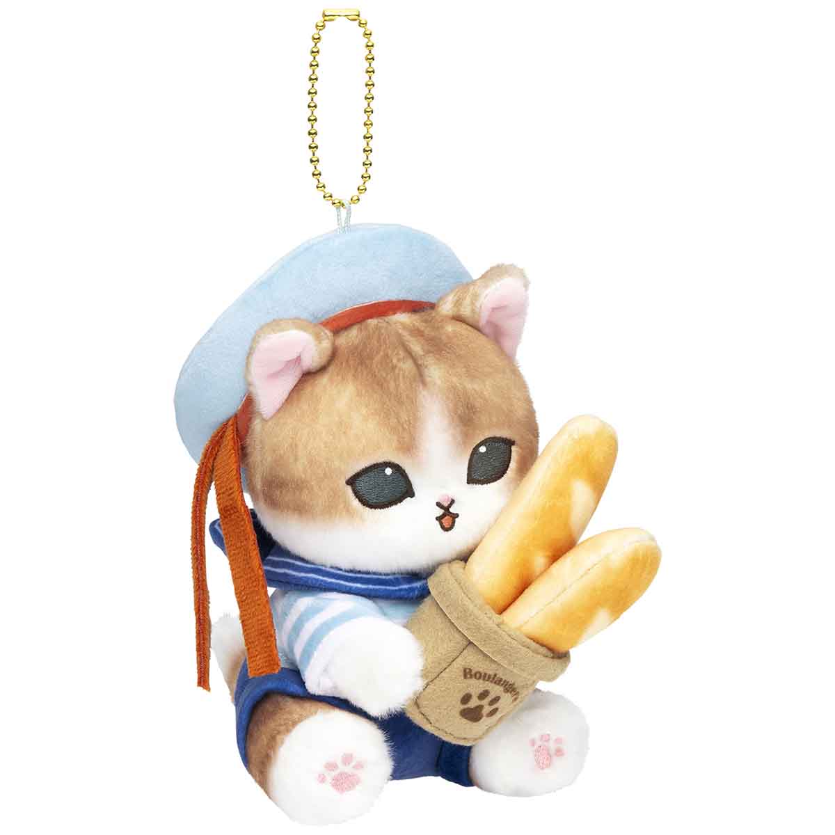 Mofusand Journey Parisien Meow Plush Key Chain