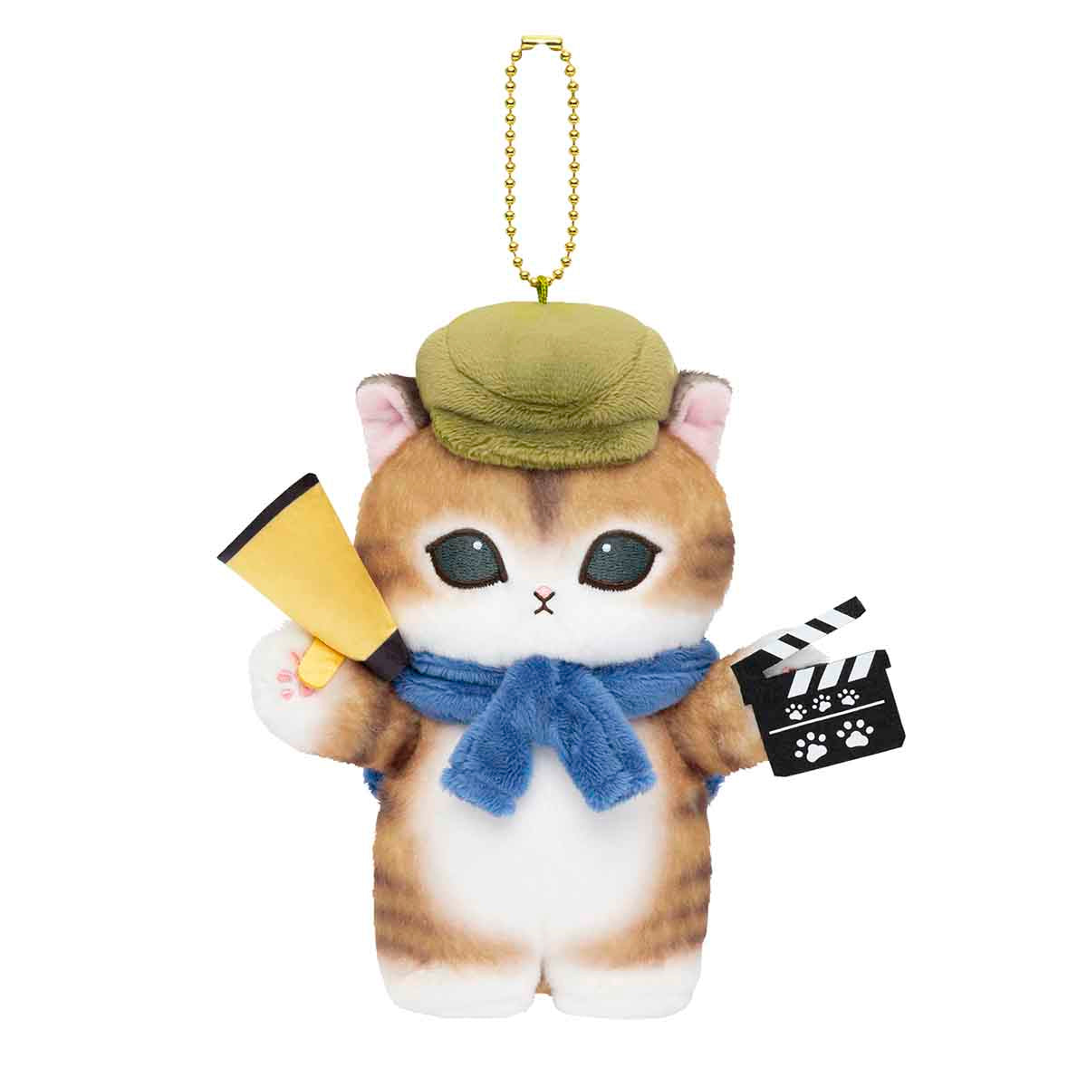 Mofusand Journey Movie Director Meow Plush Key Chain