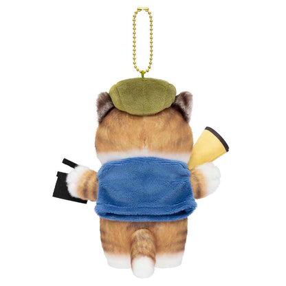 Mofusand Journey Movie Director Meow Plush Key Chain