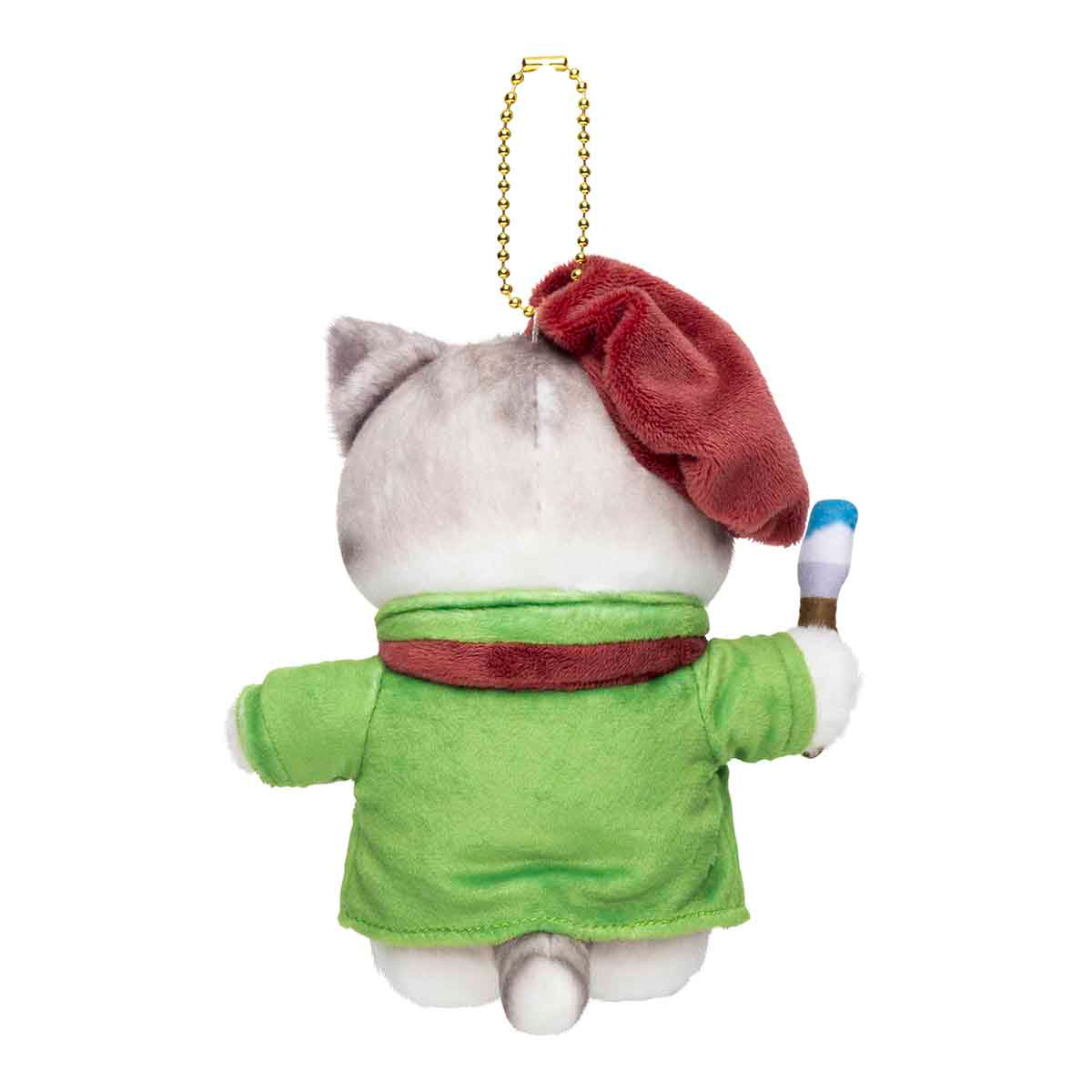 Mofusand Journey Artist Meow Plush Key Chain