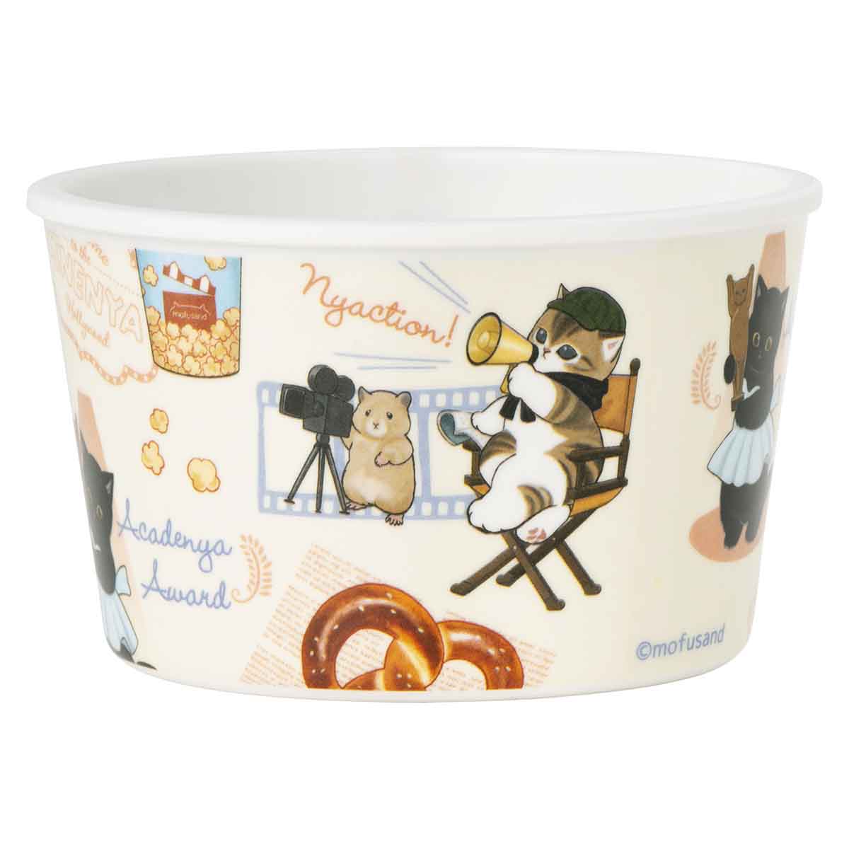 Mofusand Journey Melamine Popcorn Bowl