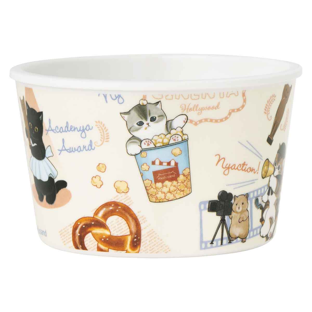 Mofusand Journey Melamine Popcorn Bowl