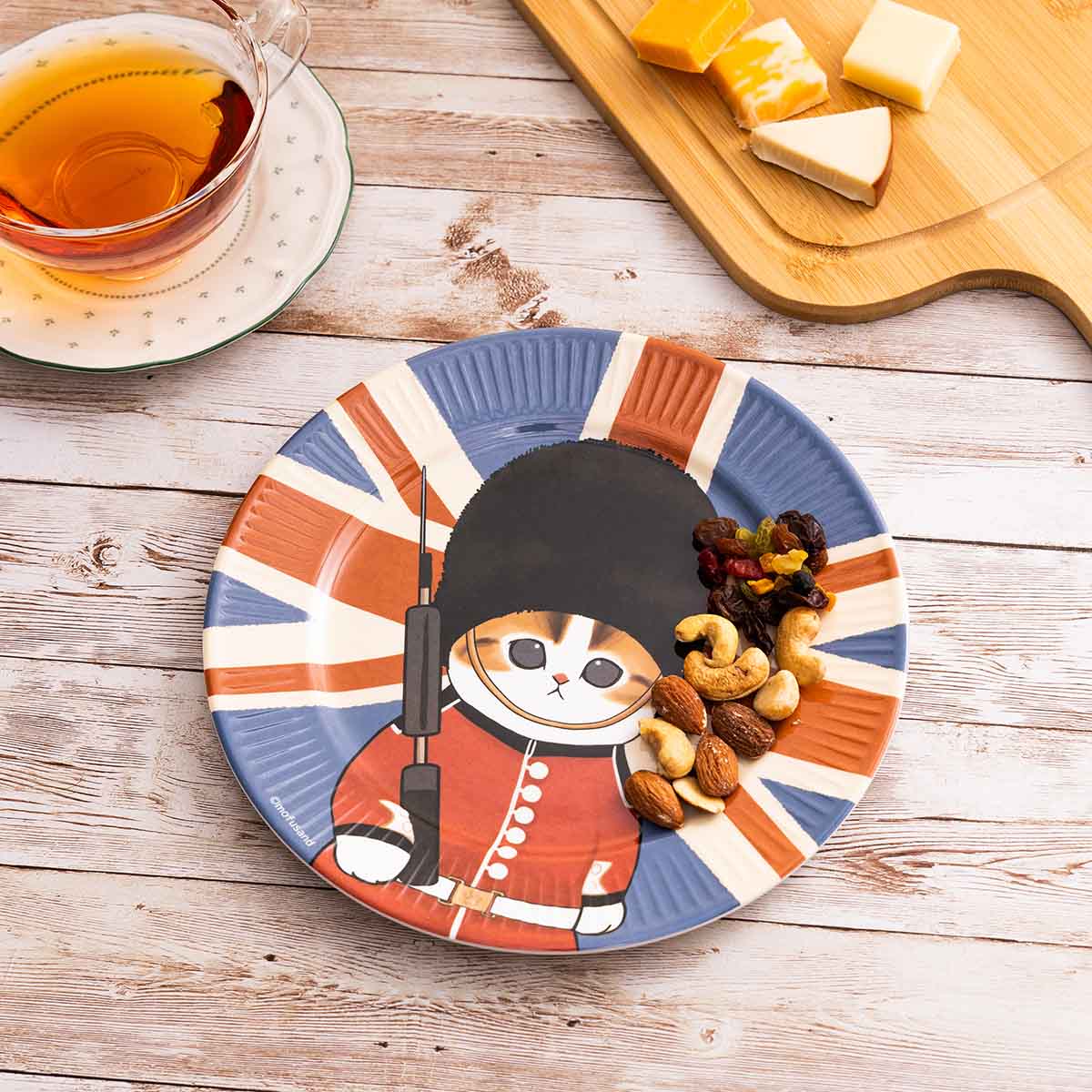 Mofusand Journey Melamine Plate 21cm