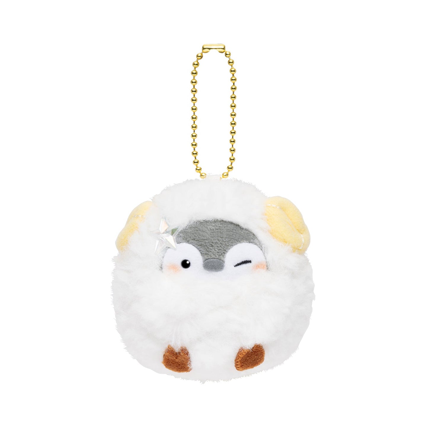 Koupen-chan Aries Zodiac Bell Mascot Plush Toy 3.35-Inch