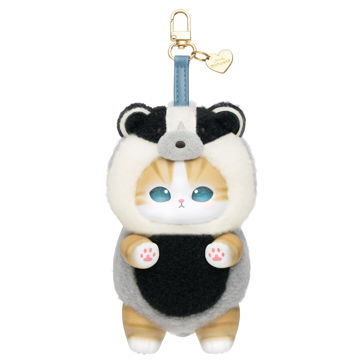 Gray Parka Service mofusand Kiramekko Nordic Kitten Mascot Plush Set