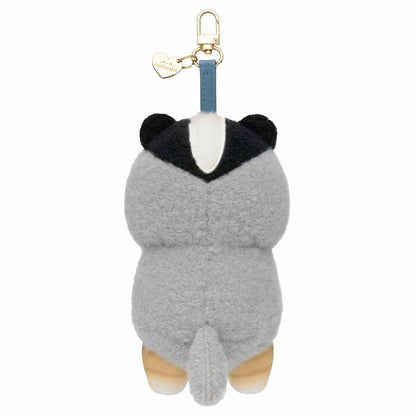 Gray Parka Service mofusand Kiramekko Nordic Kitten Mascot Plush Set