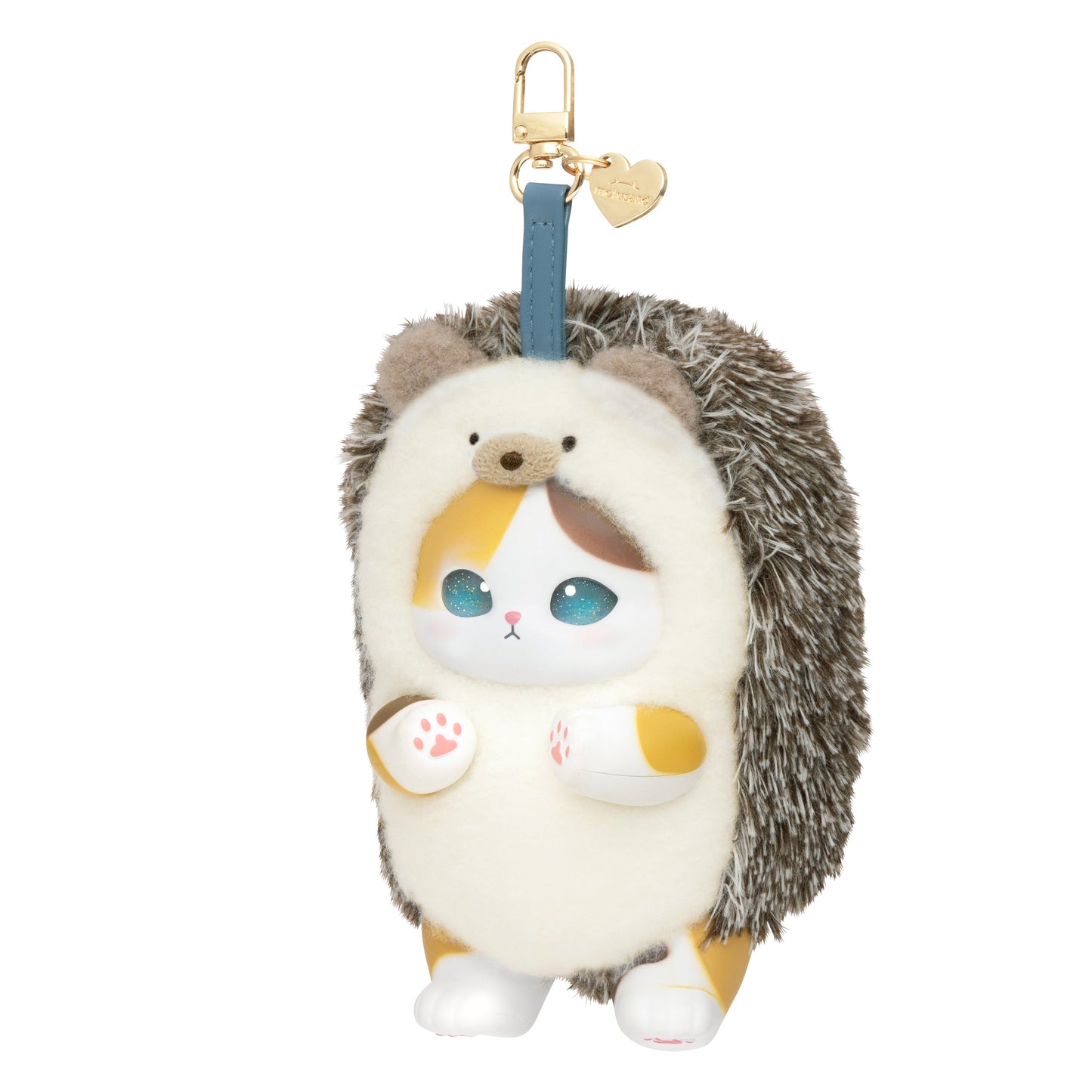Gray Parka Service mofusand Kiramekko Nordic Kitten Mascot Plush Set