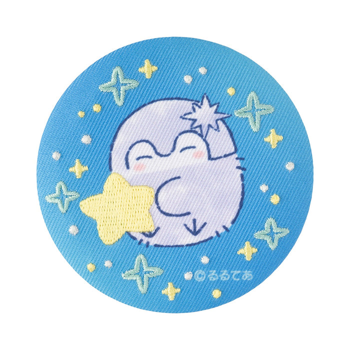 Koupen-chan Constellation Themed Embroidery Brooch 3in Blue