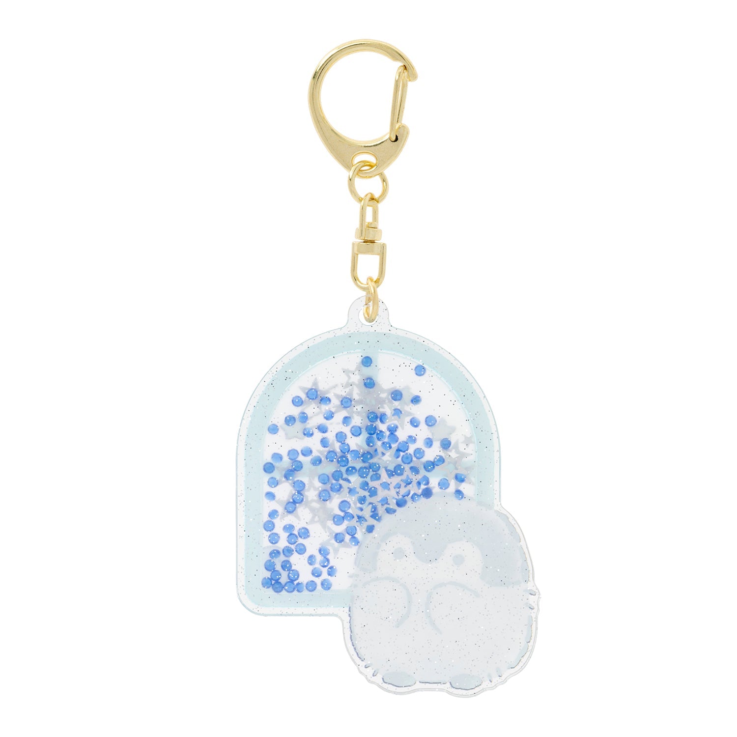 Gray Parka Service Koupen-chan Constellation Shaker Acrylic Keychain Shooting Star