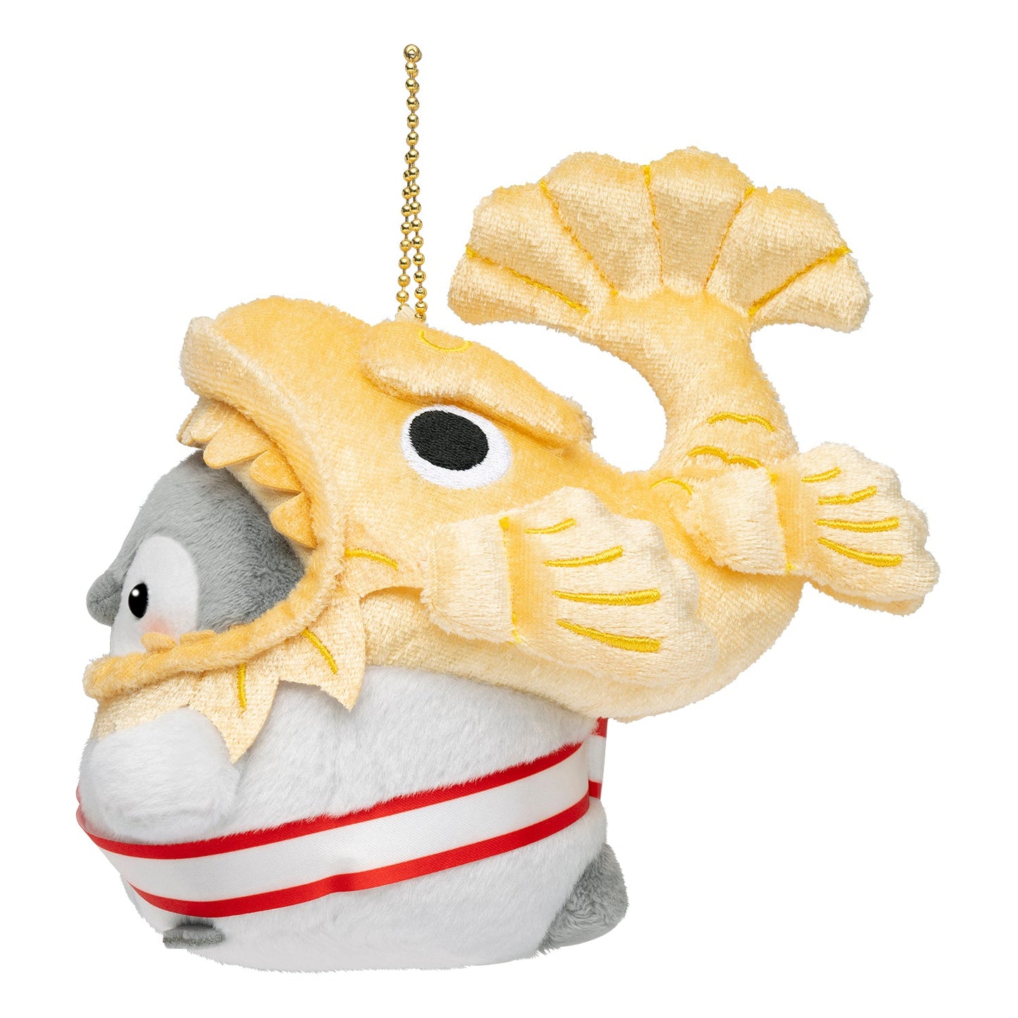 Koupen-chan Shachihoko Mascot Plush Gold 6.3in x 4.3in x 6.7in