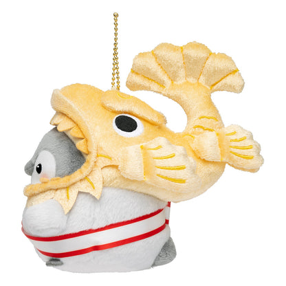 Koupen-chan Shachihoko Mascot Plush Gold 6.3in x 4.3in x 6.7in