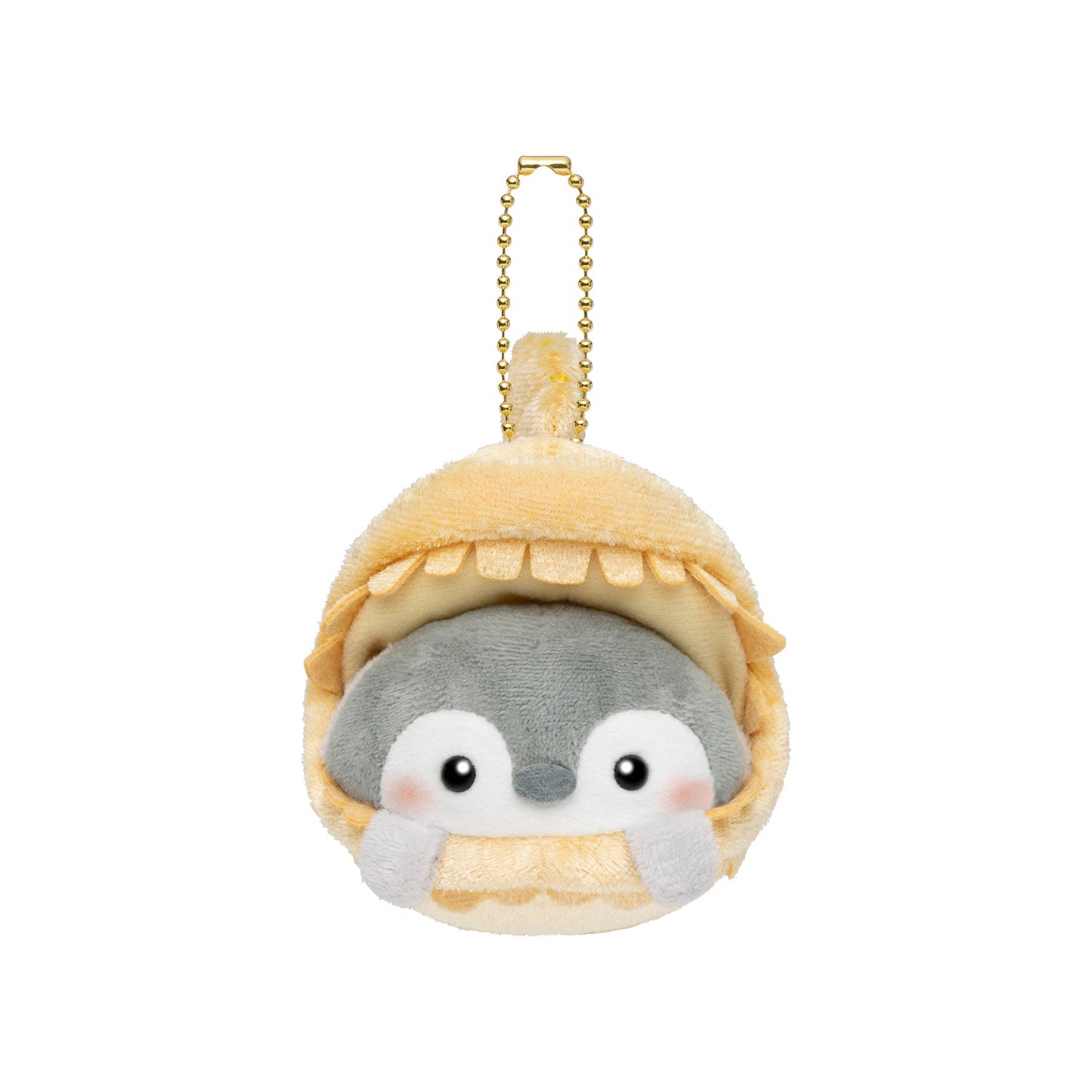 Koupen-chan Shachihoko Lying Down Plush Mascot Golden Toy 4.3in
