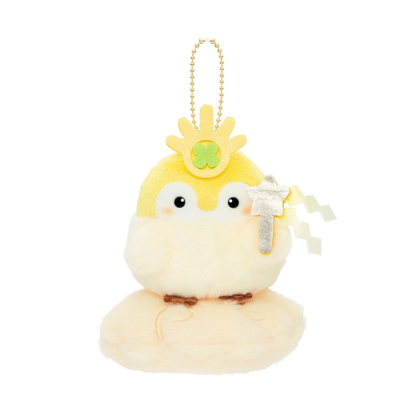 Gray Parka Service Koupen-chan God Mascot Plush Keychain