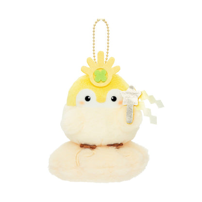 Gray Parka Service Koupen-chan God Mascot Plush Keychain