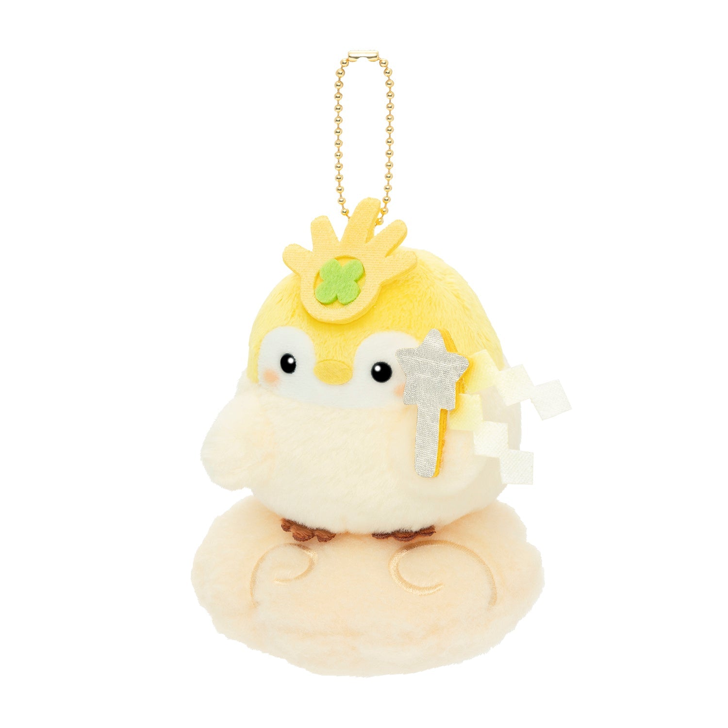 Gray Parka Service Koupen-chan God Mascot Plush Keychain