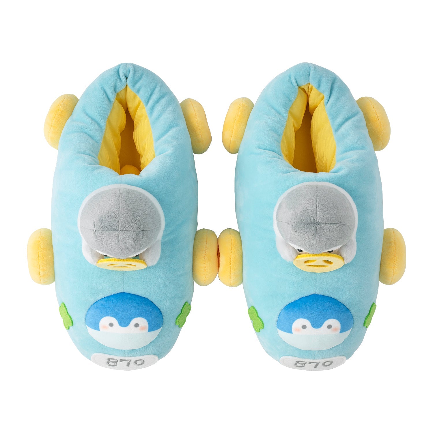 Koupen-chan Plush Room Shoes Soft Character Slippers One Size