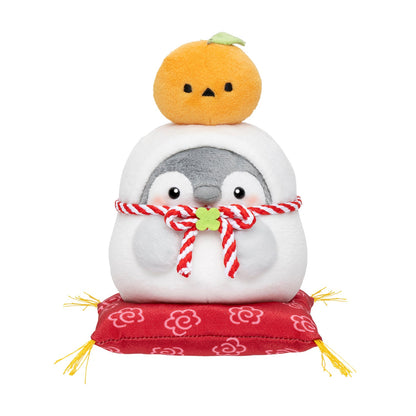 Gray Parka Service Koupen-chan Kagami Mochi Plush Stuffed Toy 7-Inch