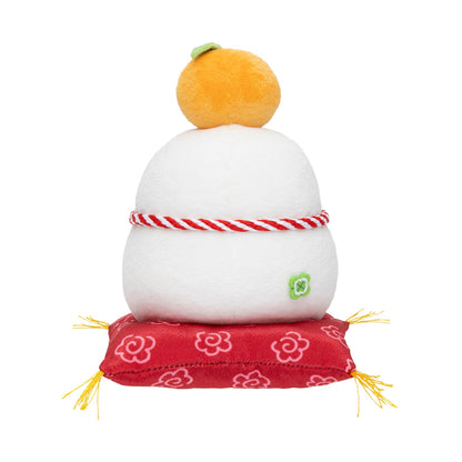 Gray Parka Service Koupen-chan Kagami Mochi Plush Stuffed Toy 7-Inch