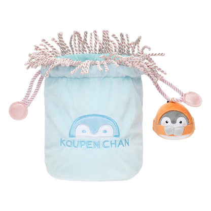 Koupen-chan Anemone Drawstring Pouch with Mascot Plush