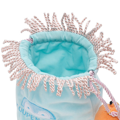 Koupen-chan Anemone Drawstring Pouch with Mascot Plush