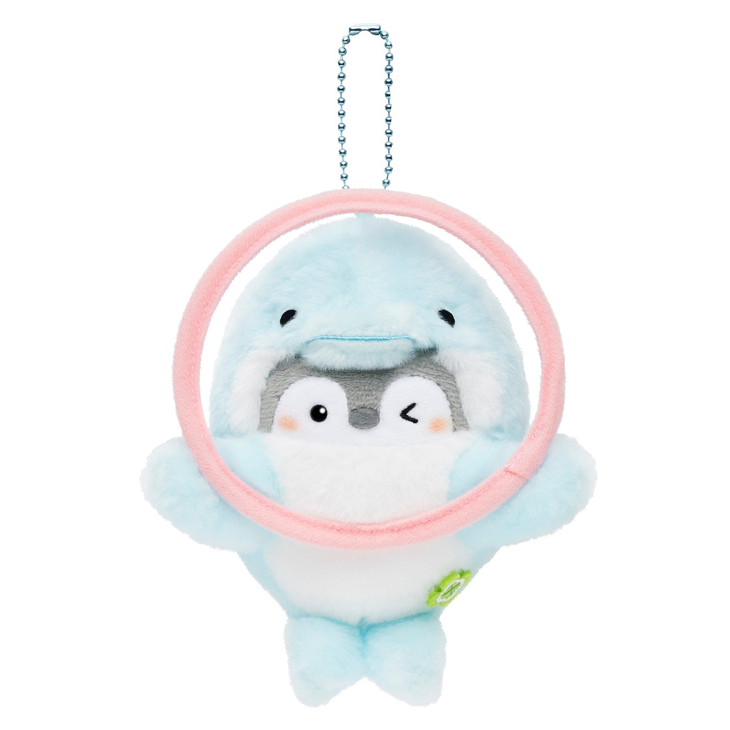 Koupen-chan Dolphin Plush Mascot Keychain 5.3in Soft Toy