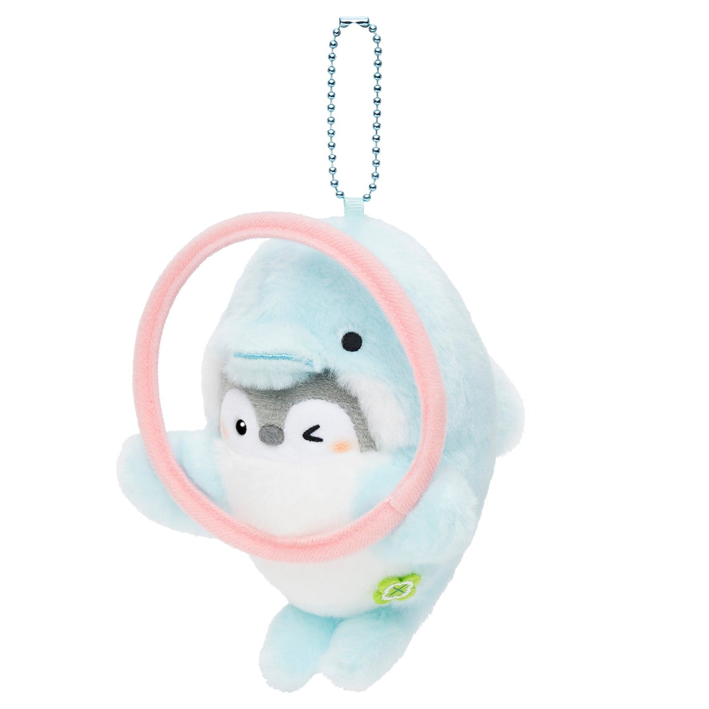 Koupen-chan Dolphin Plush Mascot Keychain 5.3in Soft Toy