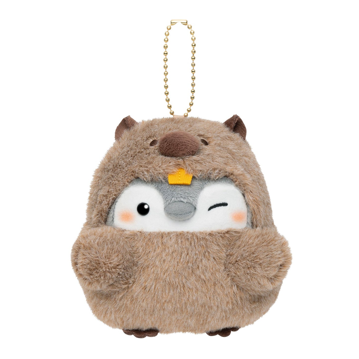 Gray Parka Service Koupen-chan Beaver Mascot Plush 4.3 in