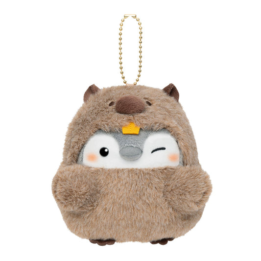 Gray Parka Service Koupen-chan Beaver Mascot Plush 4.3 in