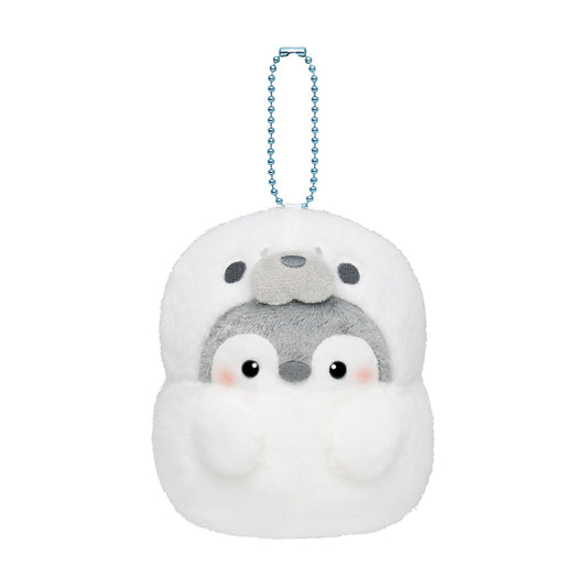 Koupen-chan Sitting Seal Palm Mascot Plush Sea Creature 4.1-inch