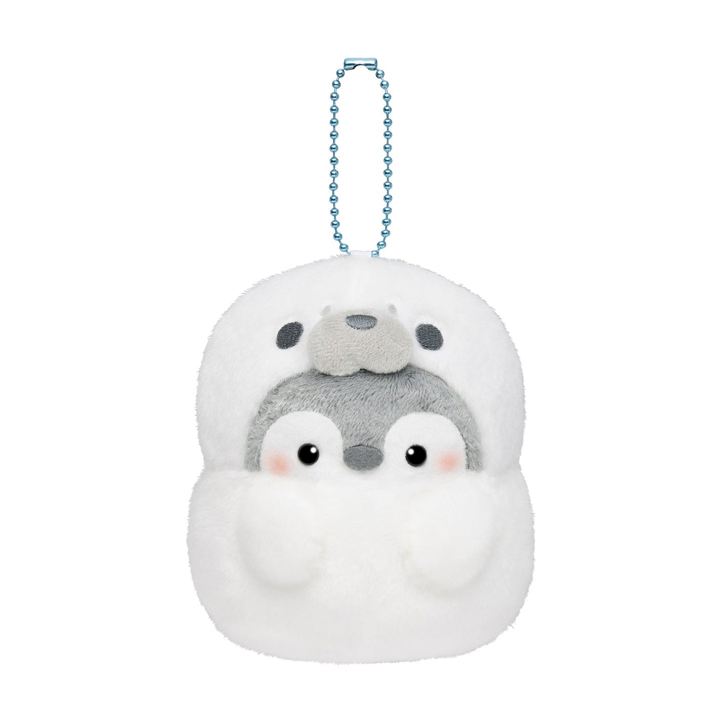 Koupen-chan Sitting Seal Palm Mascot Plush Sea Creature 4.1-inch