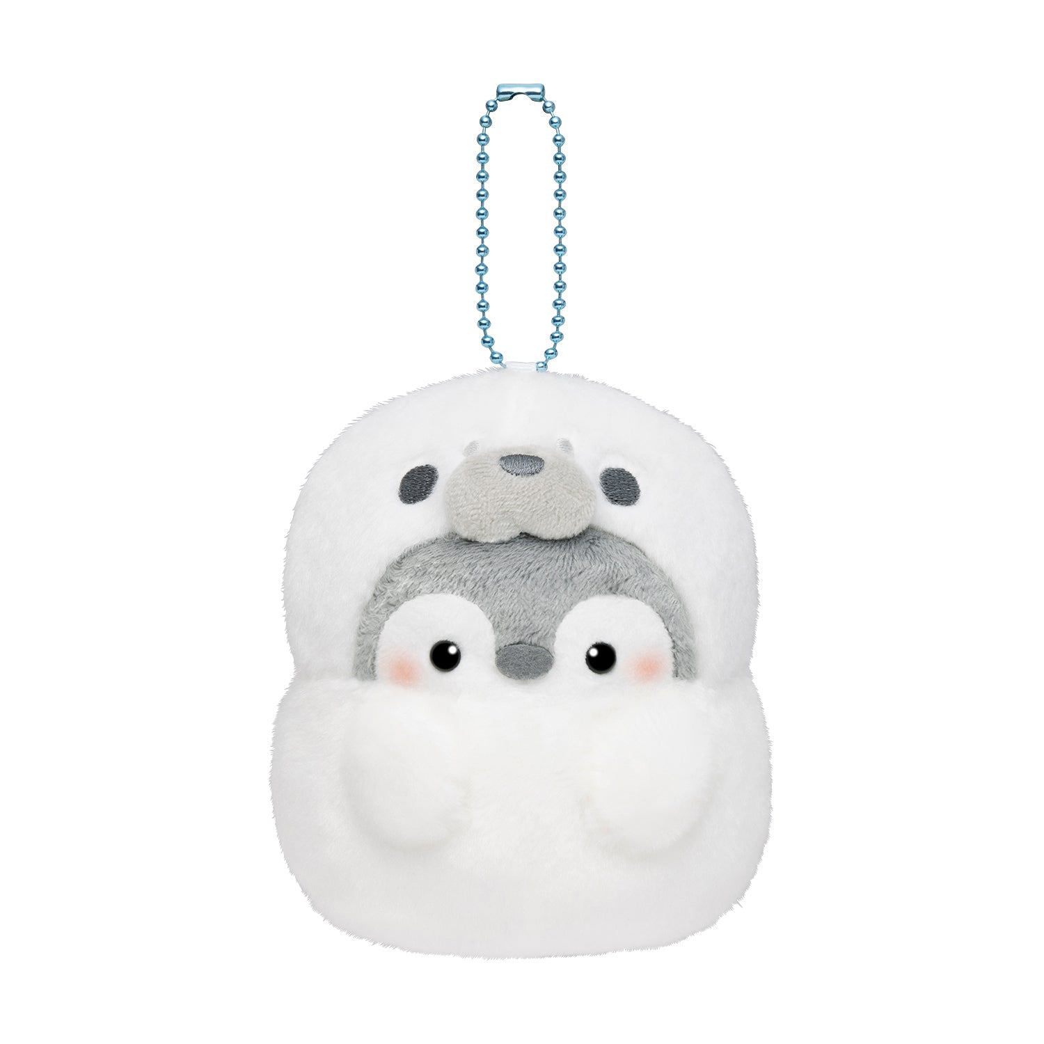 Koupen-chan Sitting Seal Palm Mascot Plush Sea Creature 4.1-inch